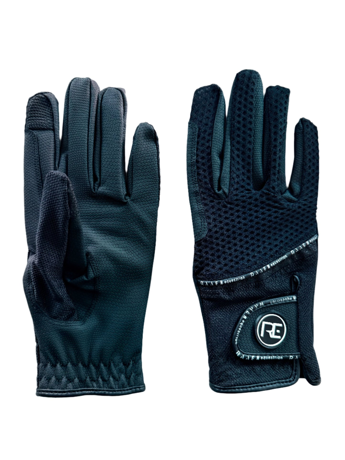 Close Contact Riding Gloves - Black
