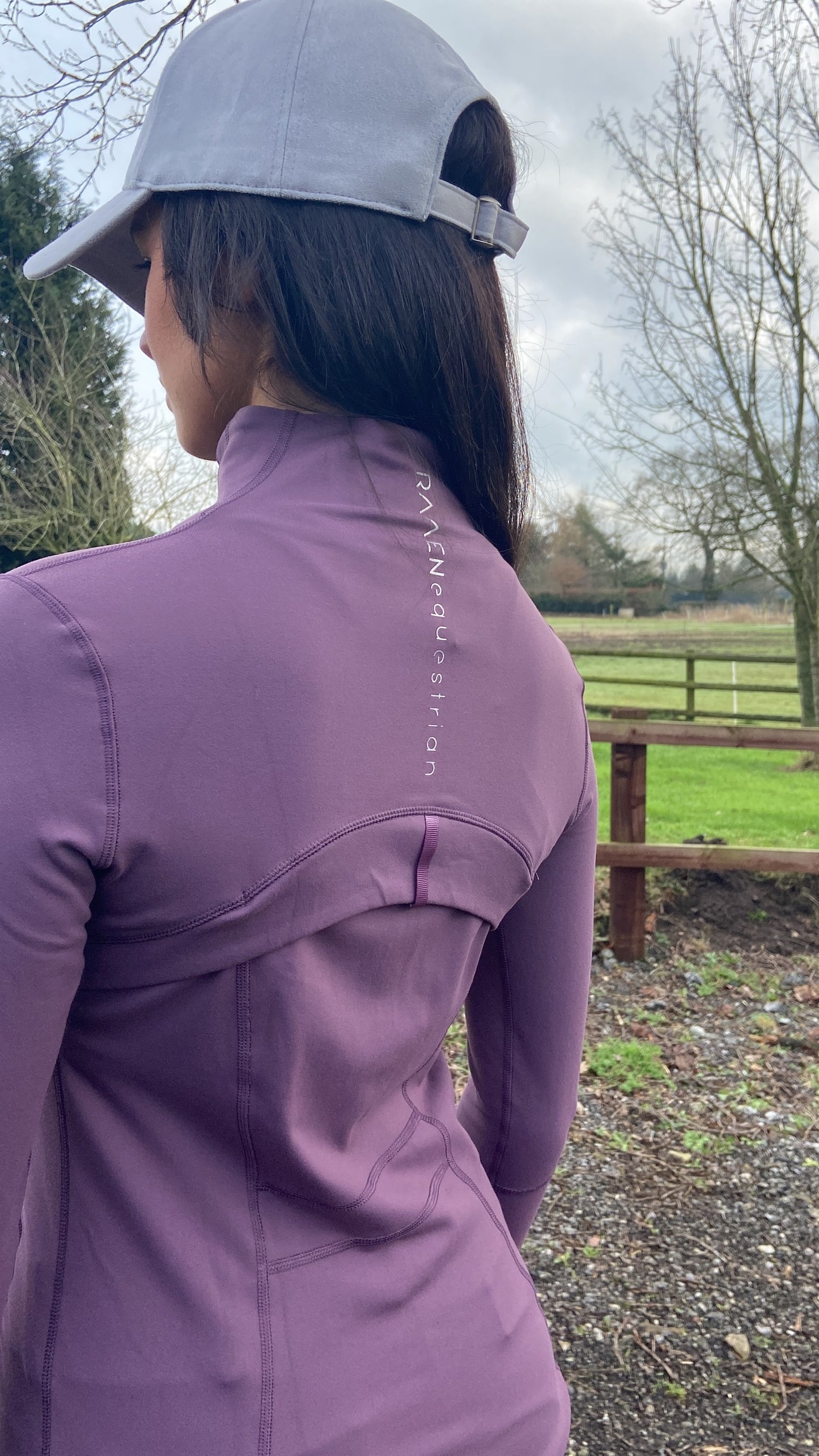 Technical Riding Jacket Elderberry