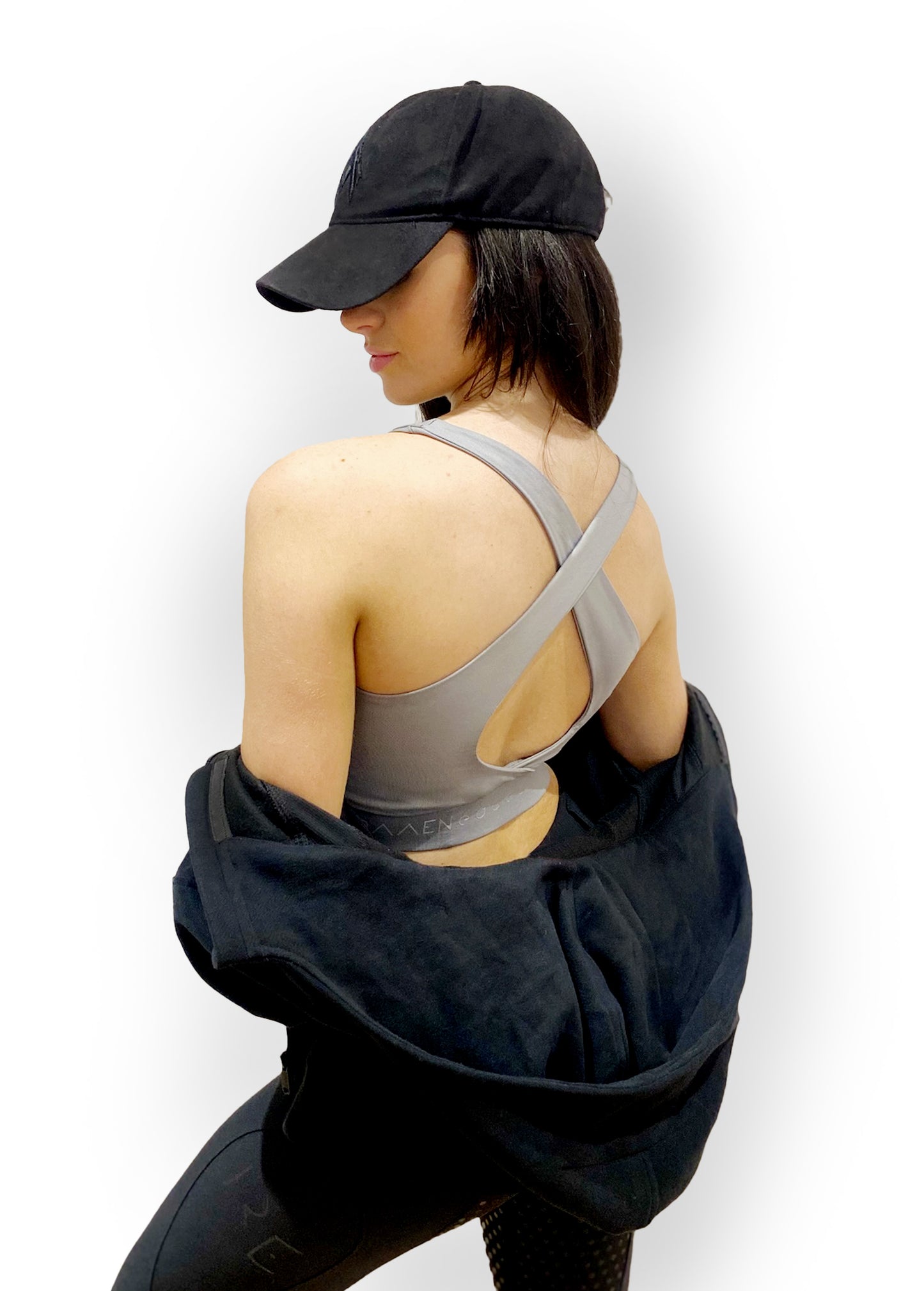 Henson Grey Sports Bra