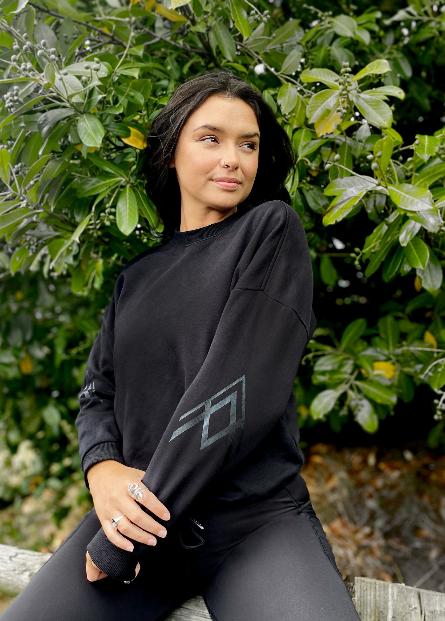 Crew Sweatshirt Black