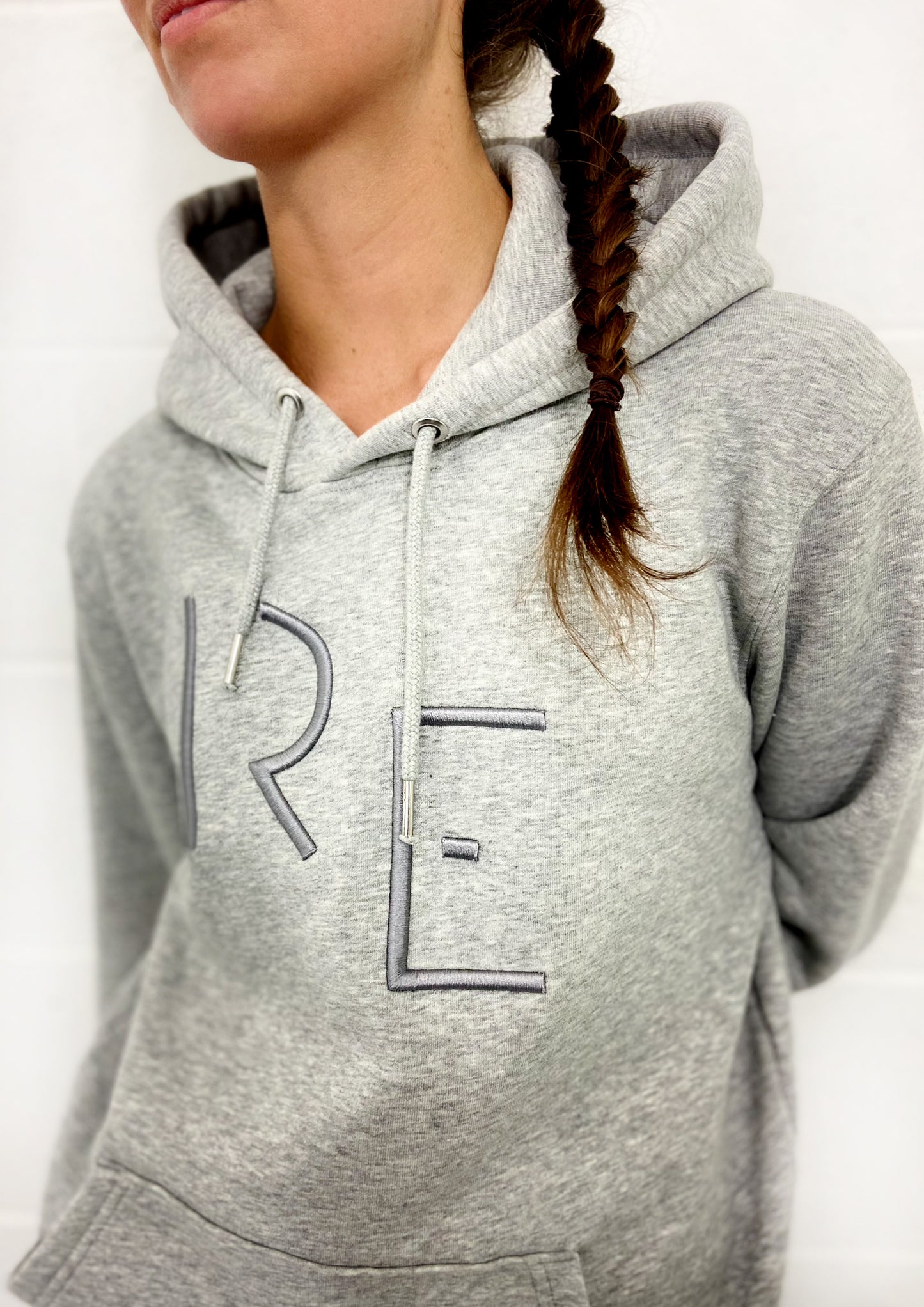 Organic Grey Hoodie