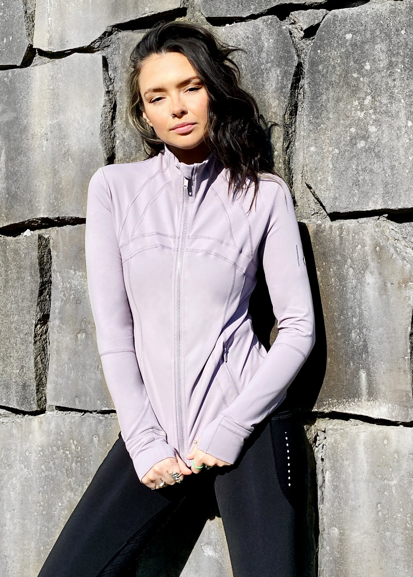 Technical Riding Jacket Lilac