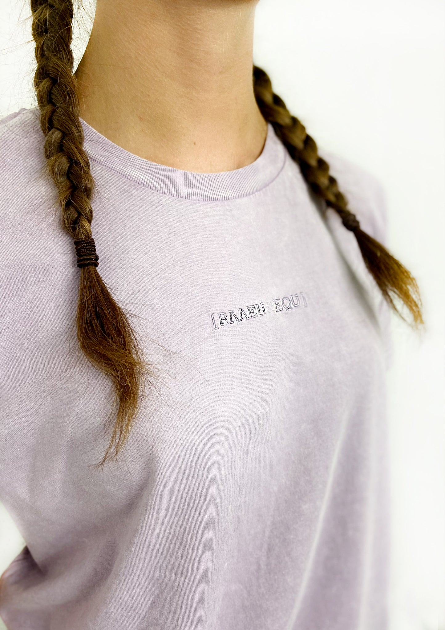 Summer Washed Lilac Petal Tee