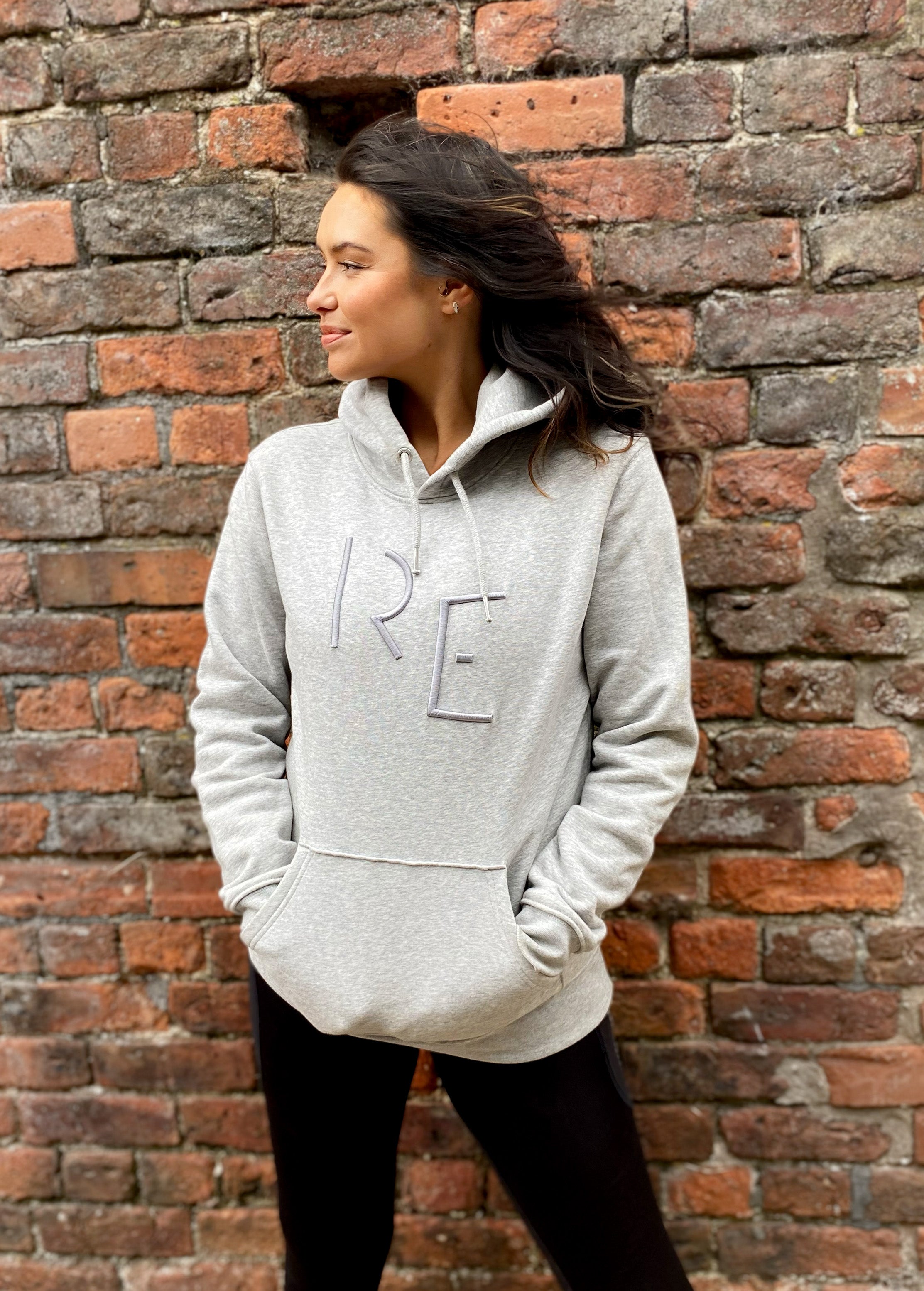 Organic Grey Hoodie – Raaen Equestrian